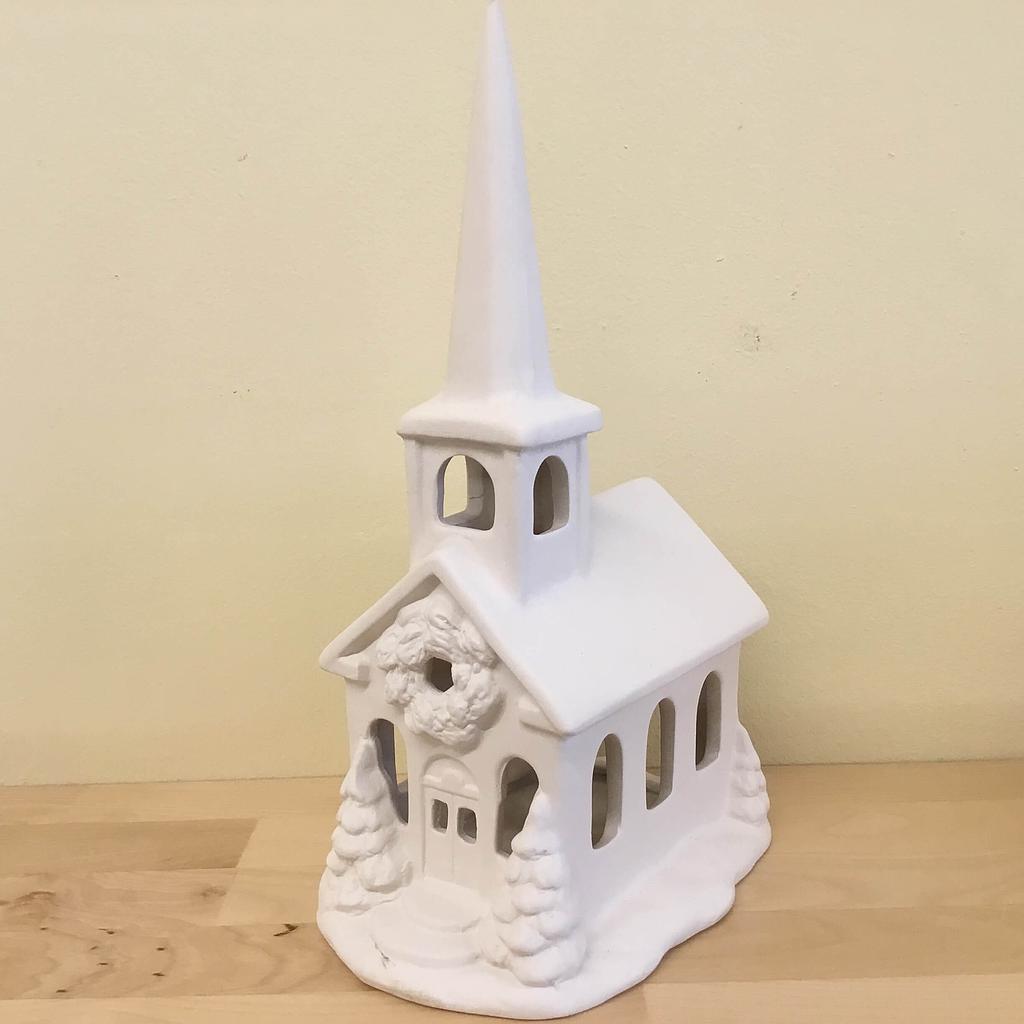 [FP-1775] Holiday Village Church Lantern